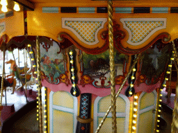 Carousel at the Pretplein square at the DierenPark Amersfoort zoo