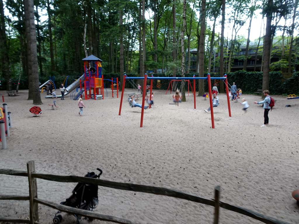 Playground at the Pretplein square at the DierenPark Amersfoort zoo