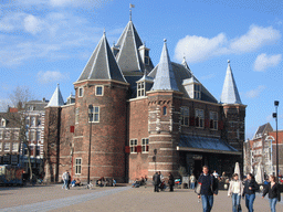 The Waag on the Nieuwmarkt square