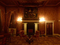 The Magistrates` Chamber at the First Floor of the Royal Palace Amsterdam