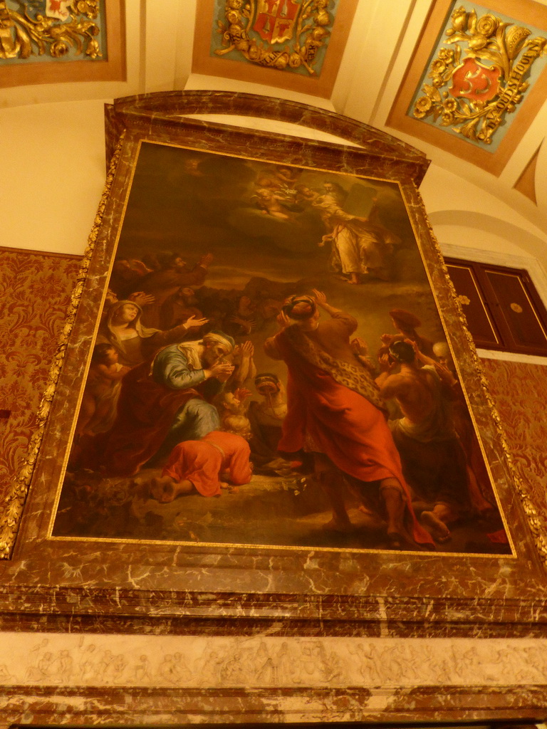 Painting in the Magistrates` Chamber at the First Floor of the Royal Palace Amsterdam