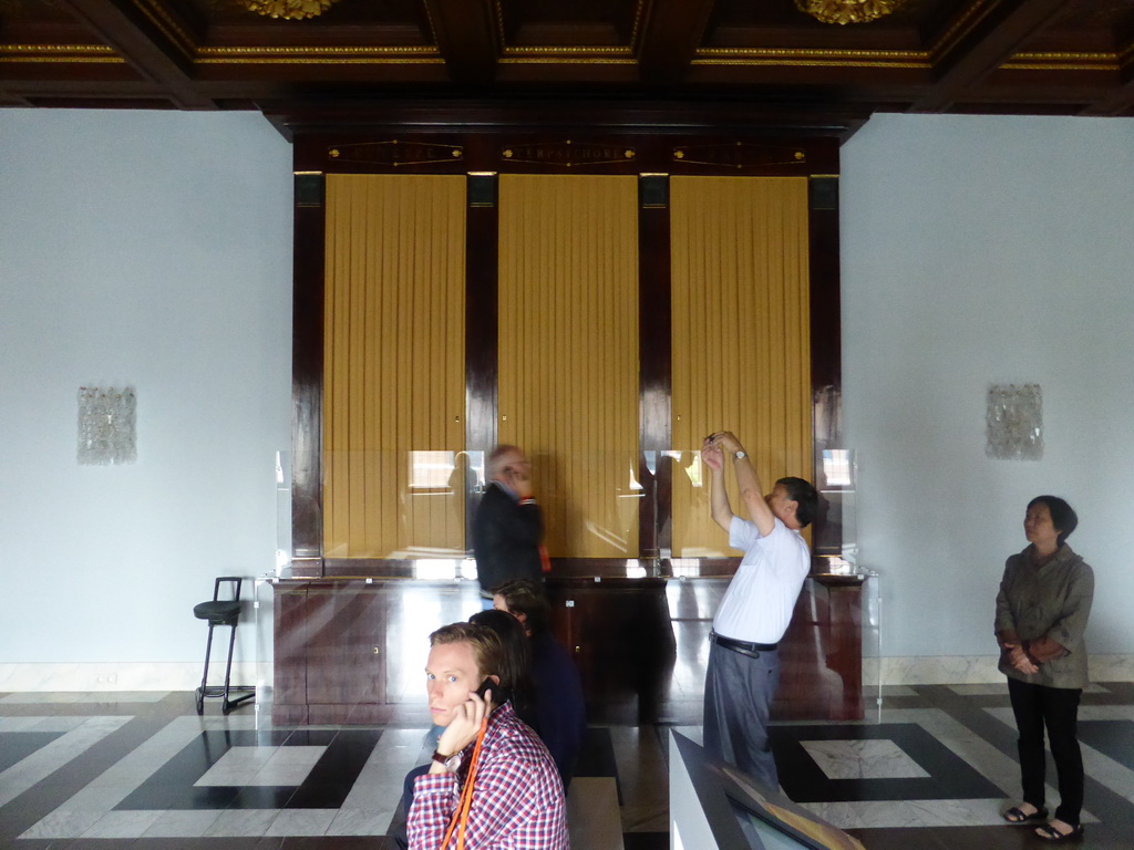 Miaomiao`s parents at the Small War Council Room at the Third Floor of the Royal Palace Amsterdam