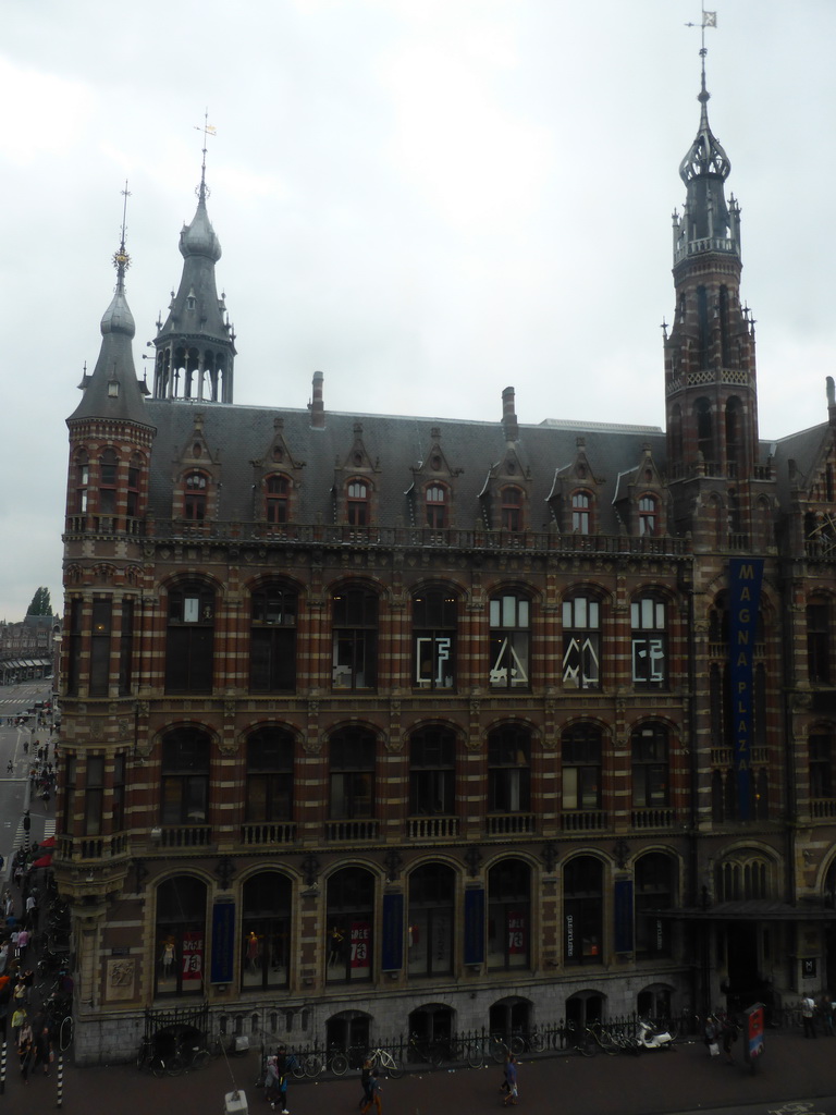 The Magna Plaza shopping center, viewed from the Large War Council Room at the Third Floor of the Royal Palace Amsterdam
