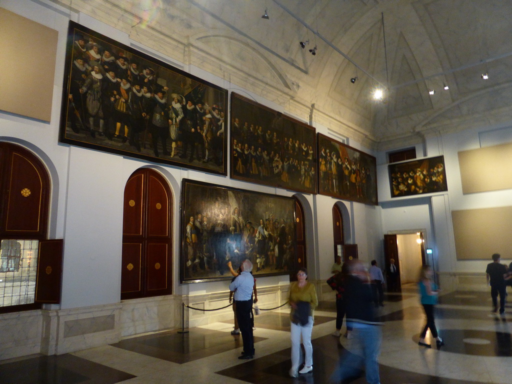 The Large War Council Room at the Third Floor of the Royal Palace Amsterdam