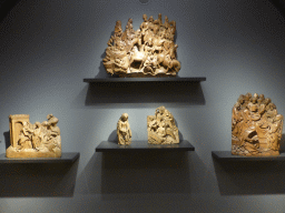 Sculptures by Adriaen van Wesel, from the St. John`s Cathedral of Den Bosch, at Room 0.1 at the Ground Floor of the Rijksmuseum