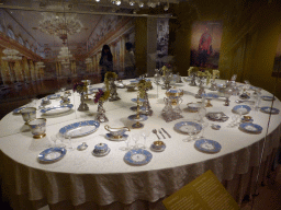 Items from the Banquet Dinner and Dessert Service of Grand Duke Alexander Nikolaevich, at the Second Floor of the Hermitage Amsterdam museum
