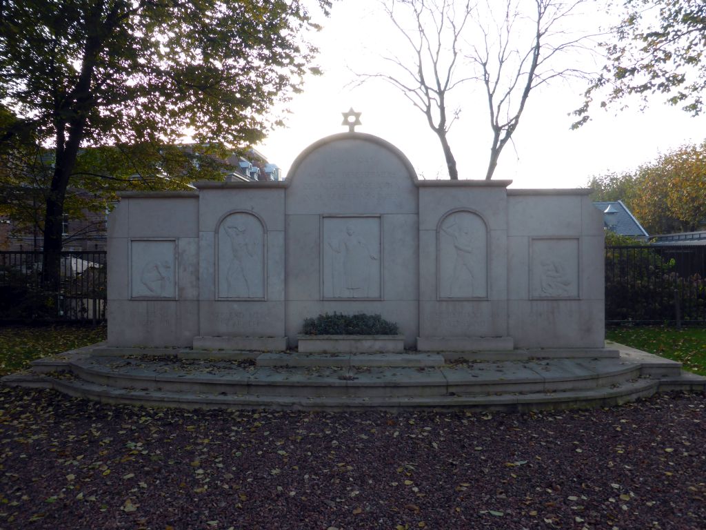 The Monument of Jewish Gratitude at the Weesperstraat street