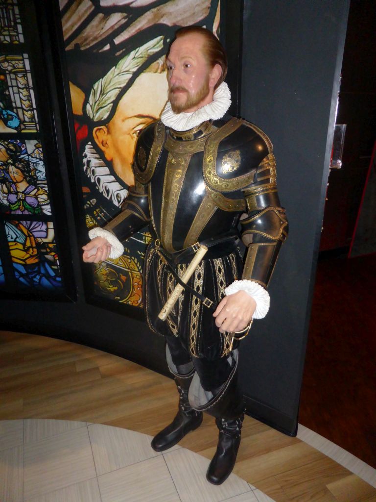 Wax statue of William I, Prince of Orange, at the Madame Tussauds museum