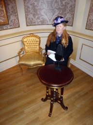 Wax statue of Queen Wilhelmina at the Madame Tussauds museum