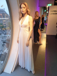 Wax statues of Doutzen Kroes and Elle MacPherson at the Madame Tussauds museum