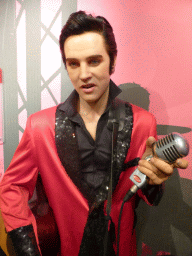 Wax statue of Elvis Presley at the Madame Tussauds museum