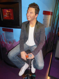 Wax statue of Jan Smit at the Madame Tussauds museum