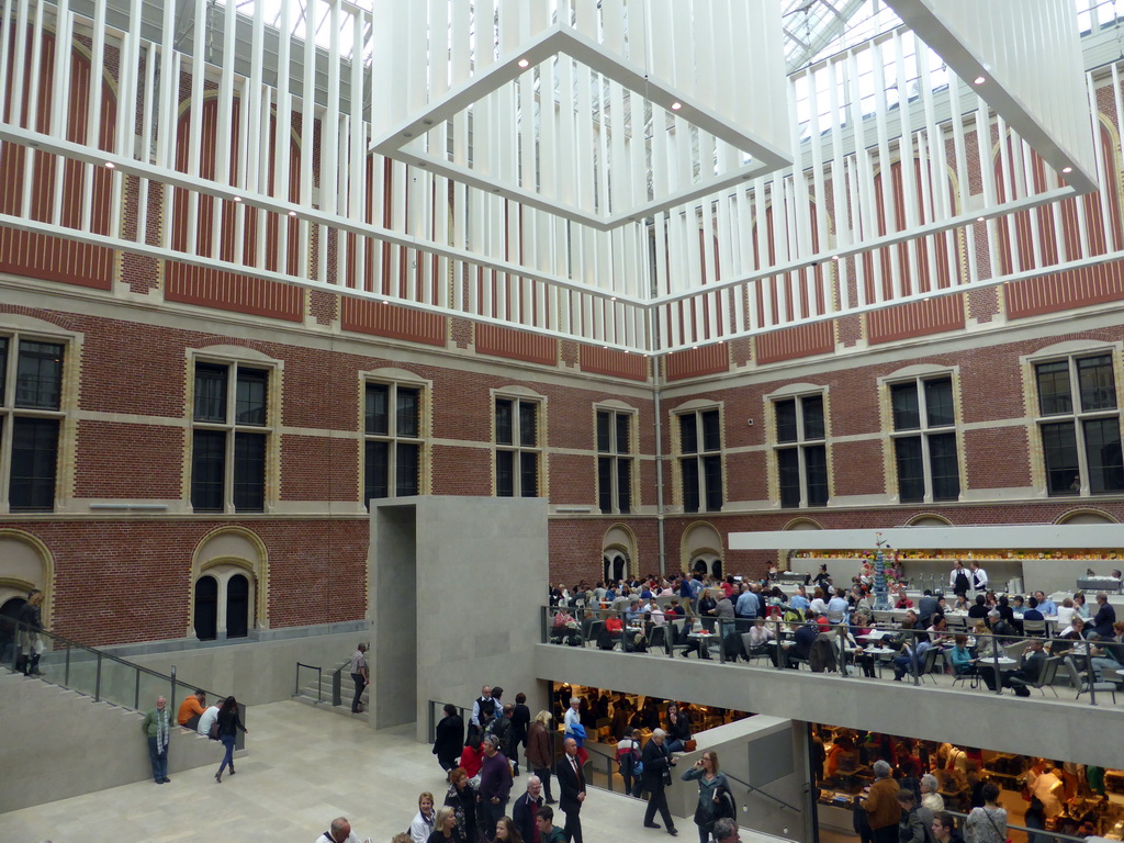 Central Hallway of the Rijksmuseum, viewed from the First Floor
