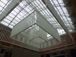 Ceiling of the Central Hallway of the Rijksmuseum, viewed from the First Floor