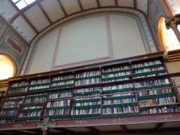 Book shelves at the Library of the Rijksmuseum, viewed from the Second Floor