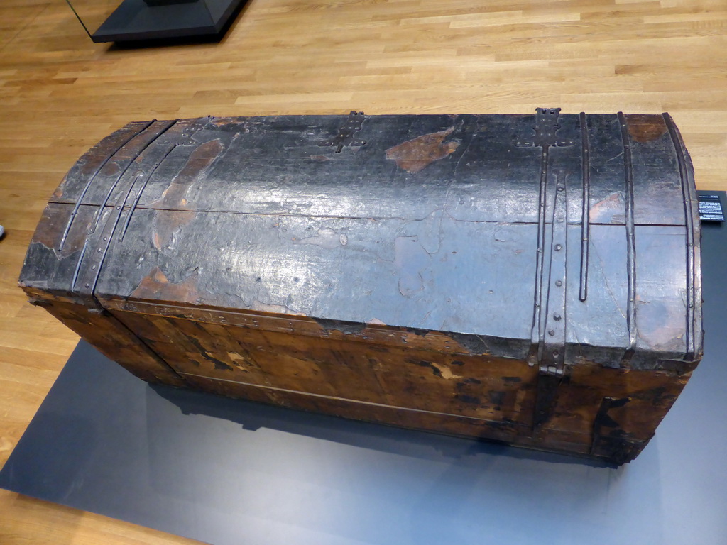 The Book Chest of Hugo de Groot, at room 2.5 at the Second Floor of the Rijksmuseum