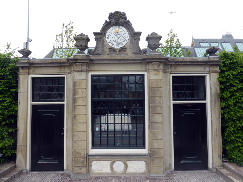 Small house in the gardens at the southeast side of the Rijksmuseum