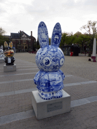 Statues of Nijntje at the Museumplein square