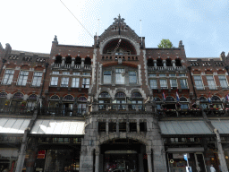 Facade of Hotel Clemens Amsterdam at the Raadhuisstraat street