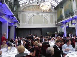 Dinner of the eHealth Week 2016 conference at the Wintertuin room at the Grand Hotel Krasnapolsky