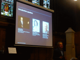 Presentation `Health IT and decision support` by Nicky Hekster during the eHealth Week 2016 conference, in the Berlage Zaal room at the first floor of the Beurs van Berlage conference center