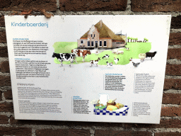Information on the Childrens Farm at the Royal Artis Zoo
