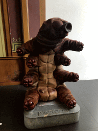 Tardigrade statue at the Lower Floor of the Micropia museum