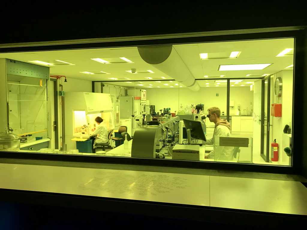 Laboratory at the Upper Floor of the Micropia museum