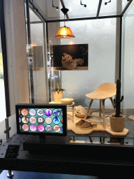 Exhibition `Fungal Future` at the Lower Floor of the Micropia museum, with explanation