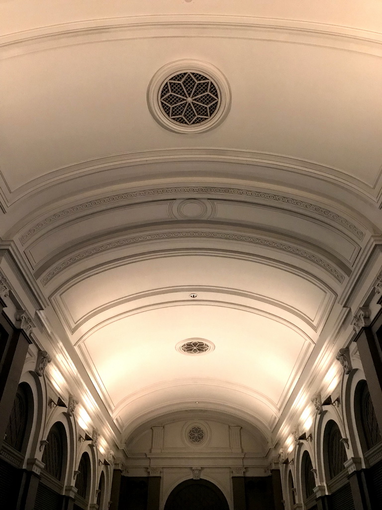 Ceiling of the Main Hall at the Upper Floor of the Aquarium at the Royal Artis Zoo