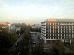 Buildings at the Professor E.M. Meijerslaan street at Amstelveen, viewed from our room at the Cityden Up hotel