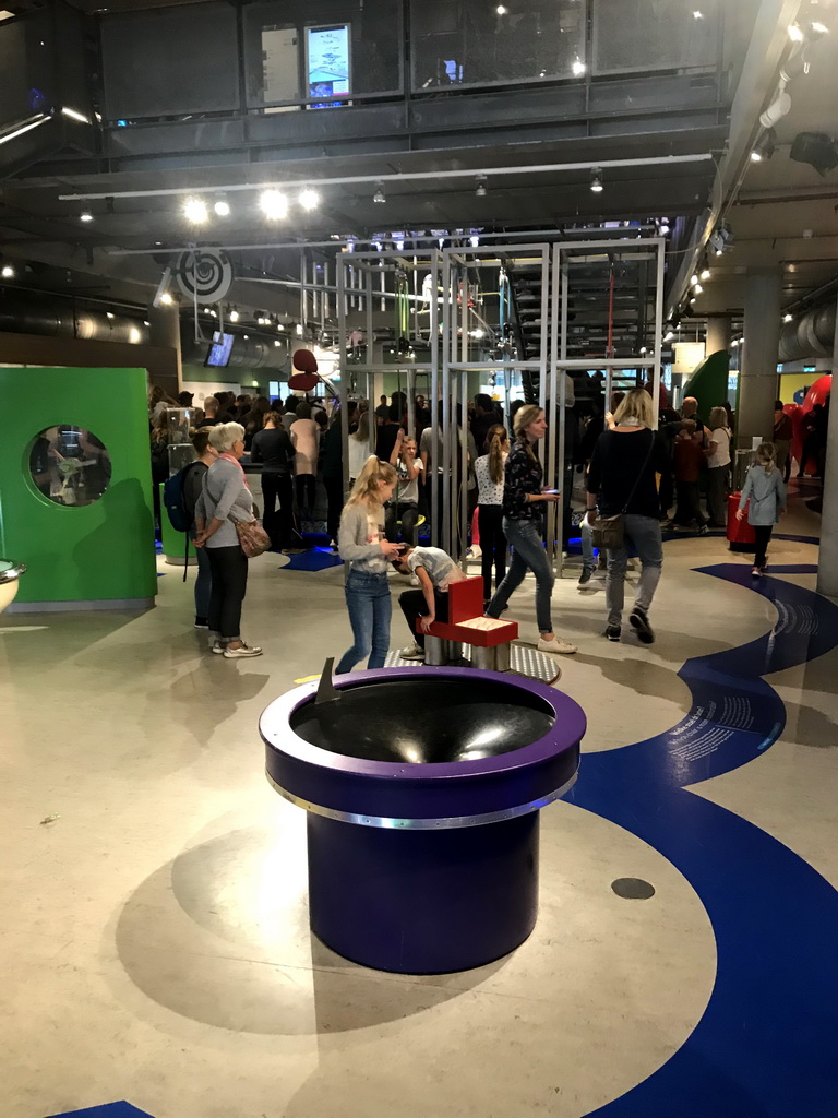 Interior of the First Floor of the NEMO Science Museum