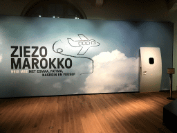 Entrance to the ZieZo Marokko exhibition at the Ground Floor of the Tropenmuseum