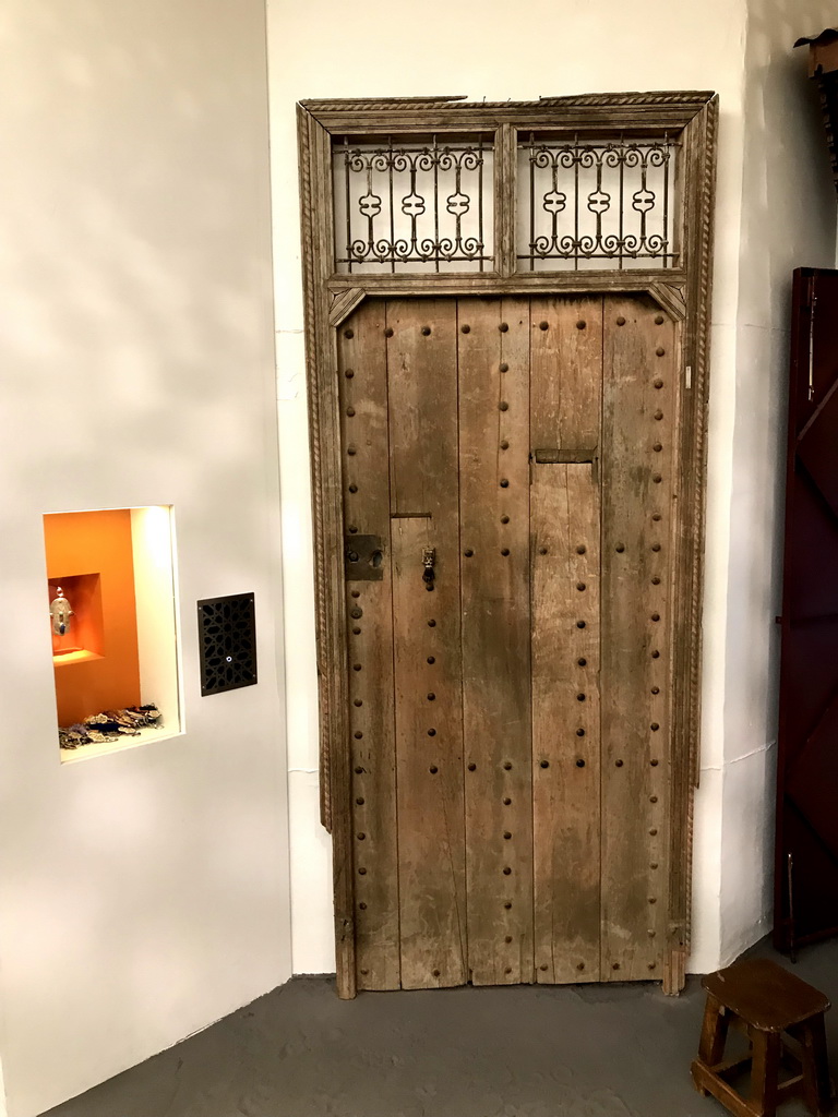 Door at the ZieZo Marokko exhibition at the Ground Floor of the Tropenmuseum