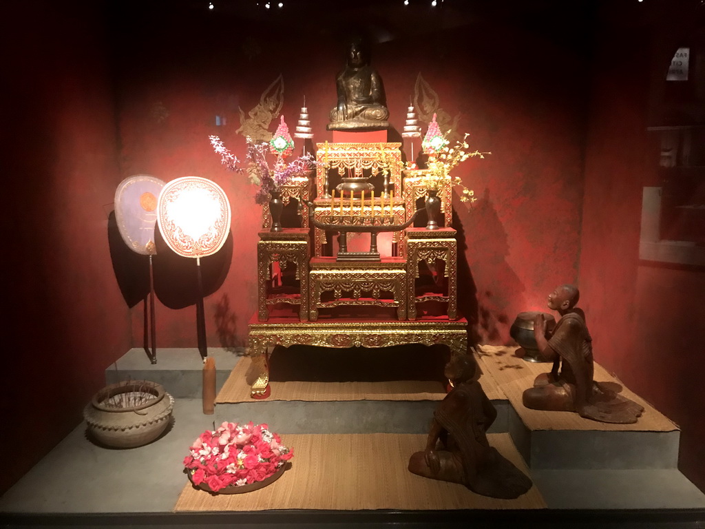 Altar at the Southeast-Asia exhibition at the First Floor of the Tropenmuseum