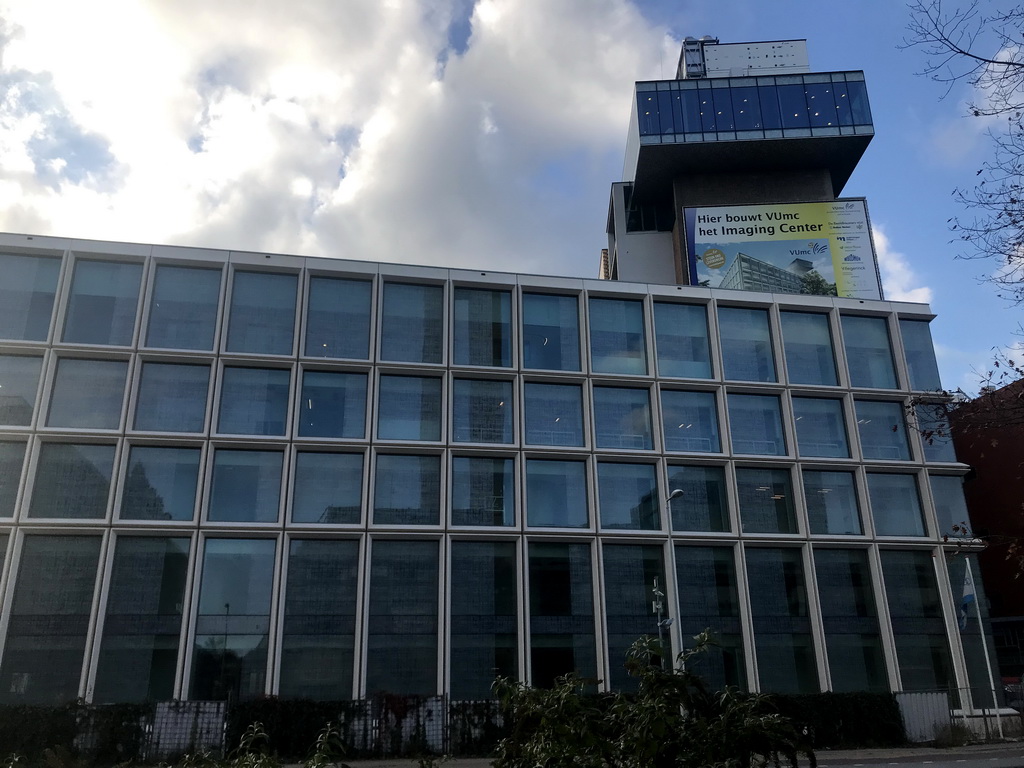 Front of the VUMC Imaging Center at the Van der Boechorststraat street