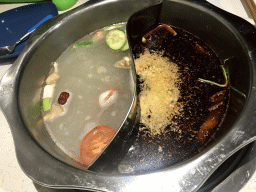 Dinner at the Yuan`s Hot Pot restaurant