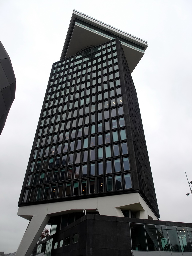 Front of the A`DAM Tower at the Overhoeksplein square