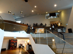 Main staircase of the EYE Film Institute Netherlands, during the SURFsara Super Day 2018 conference
