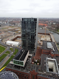 The Public Space building, viewed from the A`DAM Lookout Outdoor observation deck at the A`DAM Tower