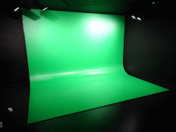 `Green screen` at the Panorama exhibition at the ground floor of the EYE Film Institute Netherlands