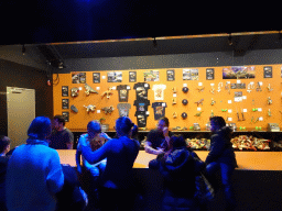 Souvenir shop at the Ziggo Dome, during the half-time break of the `Walking With Dinosaurs - The Arena Spectacular` show