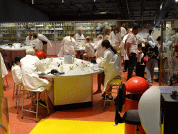 The Laboratory at the Elementa exhibition at the Third Floor of the NEMO Science Museum