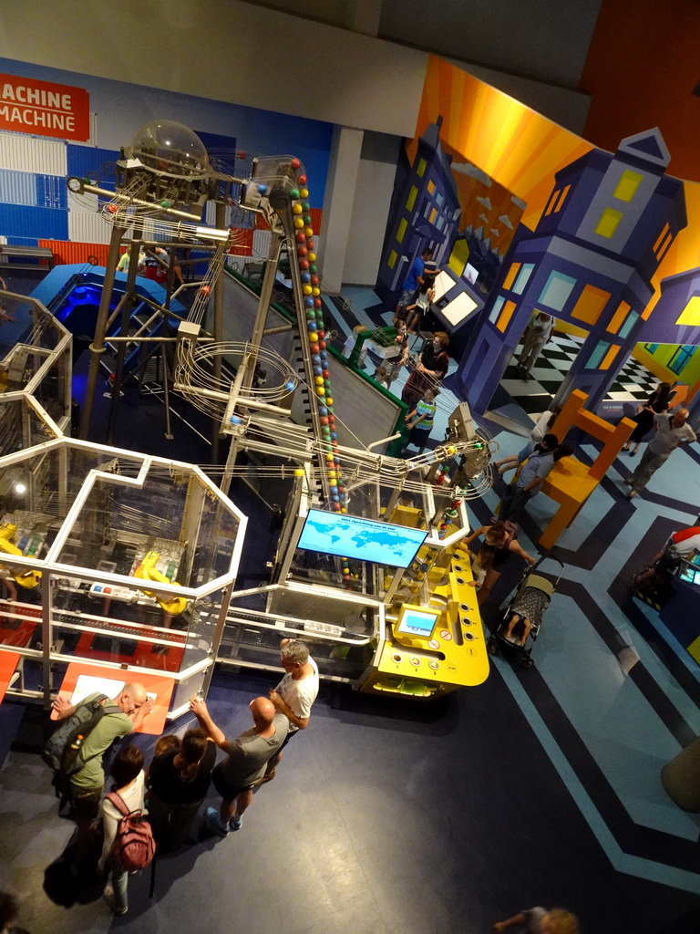 The Second Floor of the NEMO Science Museum, viewed from the Third Floor