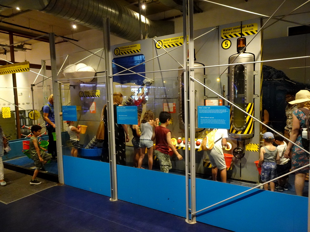 The Energize game at the Technium exhibition at the Second Floor of the NEMO Science Museum