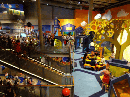 The Technium exhibition at the Second Floor of the NEMO Science Museum, viewed from the upper walkway