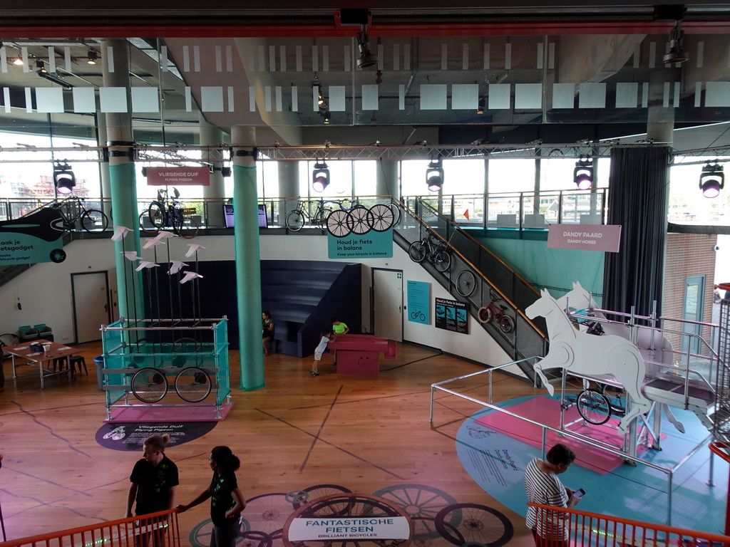 The Brilliant Bicycles exhibition at the Ground Floor of the NEMO Science Museum