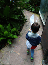 Max with the Discovery Guides Butterfly Pavilion at the Butterfly Pavilion at the Royal Artis Zoo
