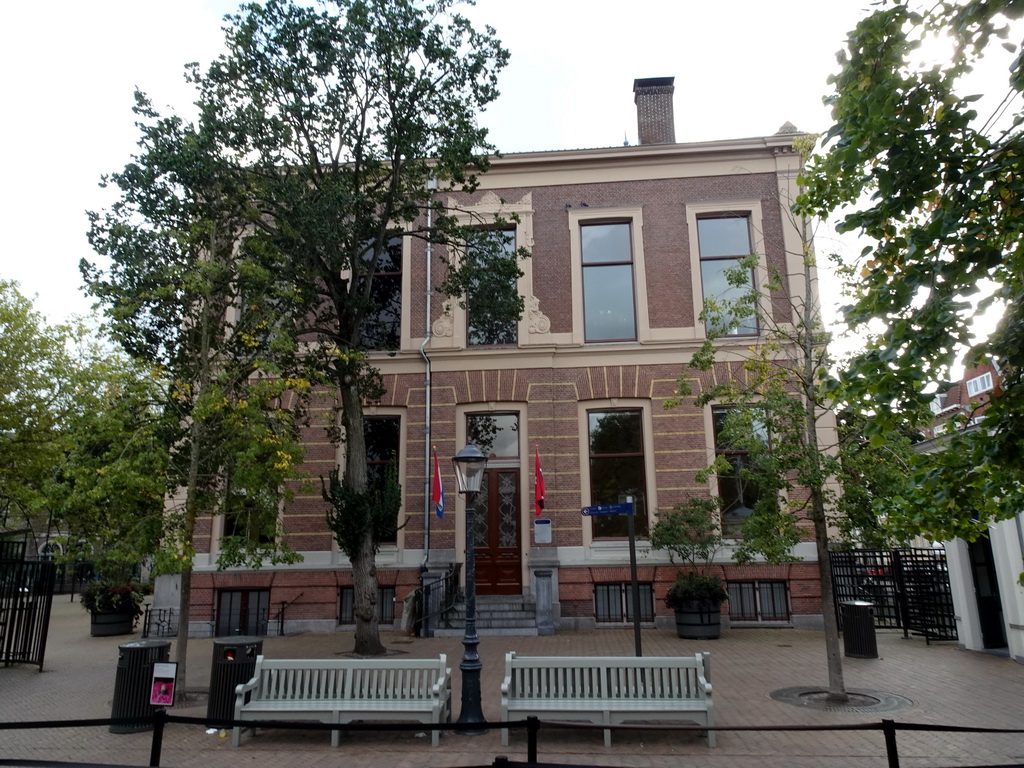Front of the Artis Ateliers building at the Plantage Kerklaan street