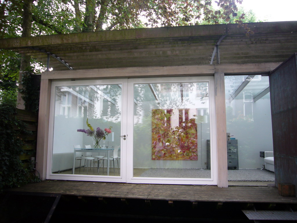 Pavilion in the garden of the Brouwersgracht 33 house